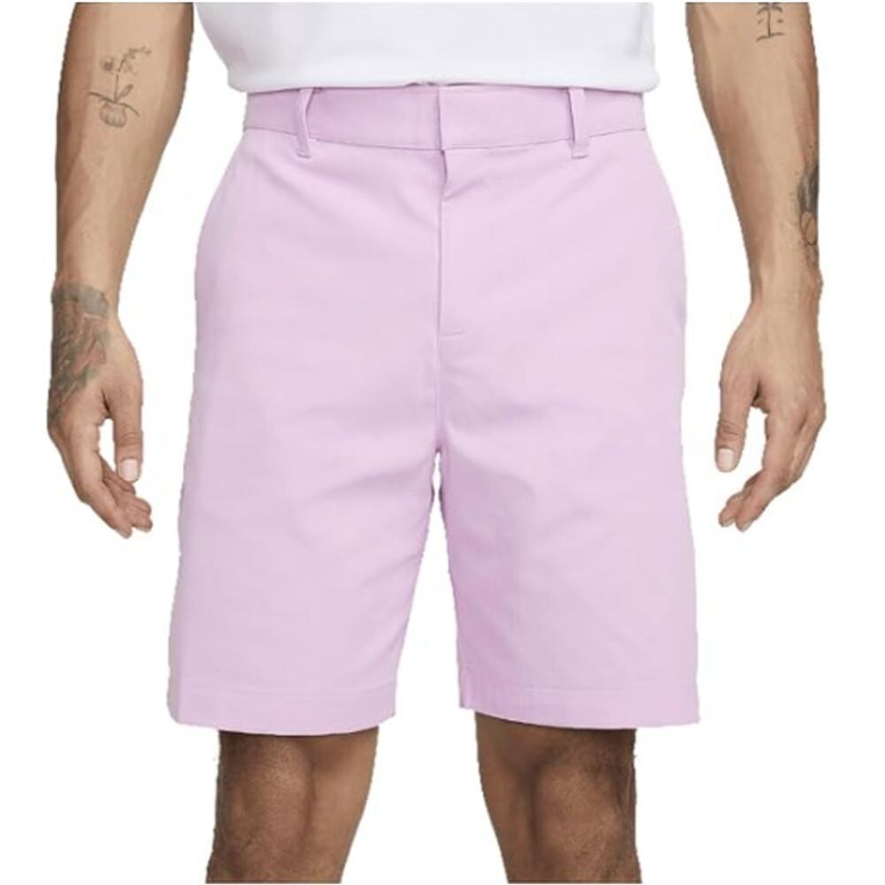 NWT Nike Men's Light Arctic Pink 8" Chino Golf Shorts Size 30